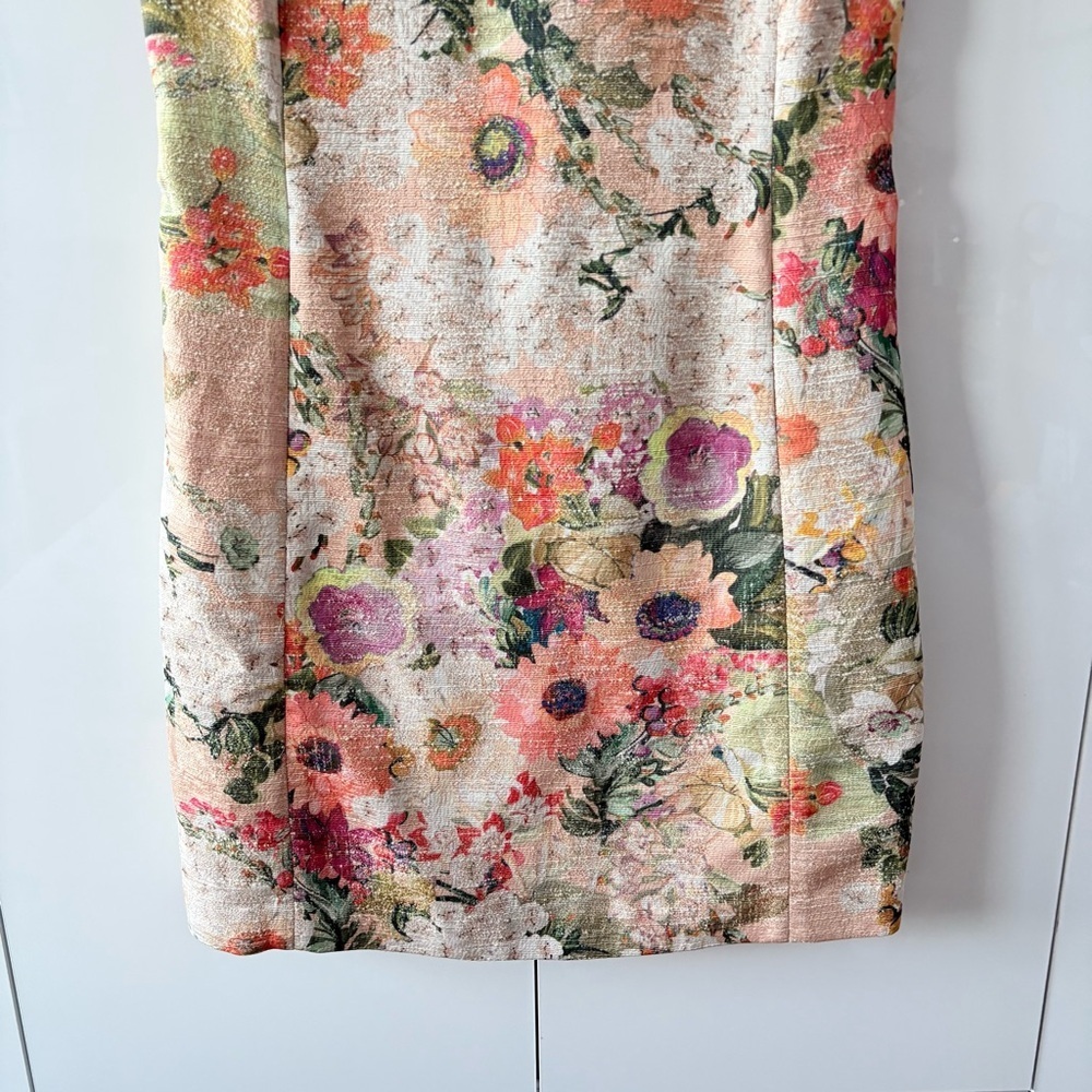 Tory Burch Kayle Floral Tweed Dress - Picture 5 of 10